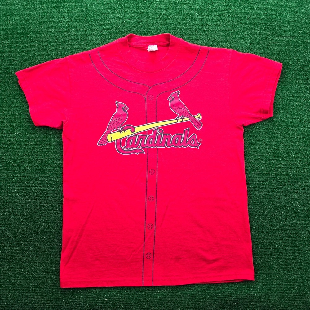 St Louis Cardinals Coca-Cola Stadium Promo Tshirt Mens Medium Red #3 Jordan MLB